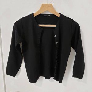 Black Cardigan (fits S-M)